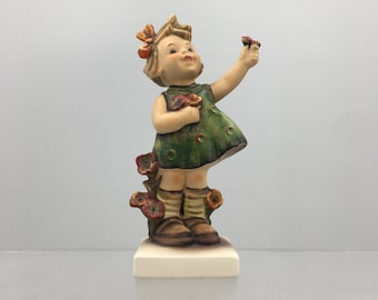 Collectible Goebel Hummel figurine 'Spring Cheer' #72  TMK3, Hand painted vintage figurine
