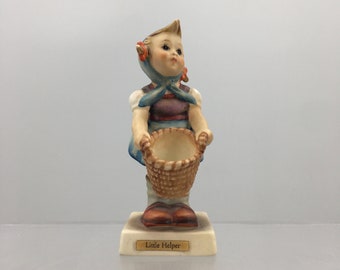 Collectible Goebel Hummel figurine 'Little Helper' #73  TMK3, Hand painted vintage figurine