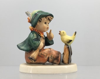 Collectible Goebel Hummel figurine 'Singing lesson' #63 /98 - TMK3, Hand painted vintage figurine