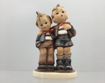 Collectible Goebel Hummel figurine 'Max and Moritz' #123  TMK4, Hand painted vintage figurine