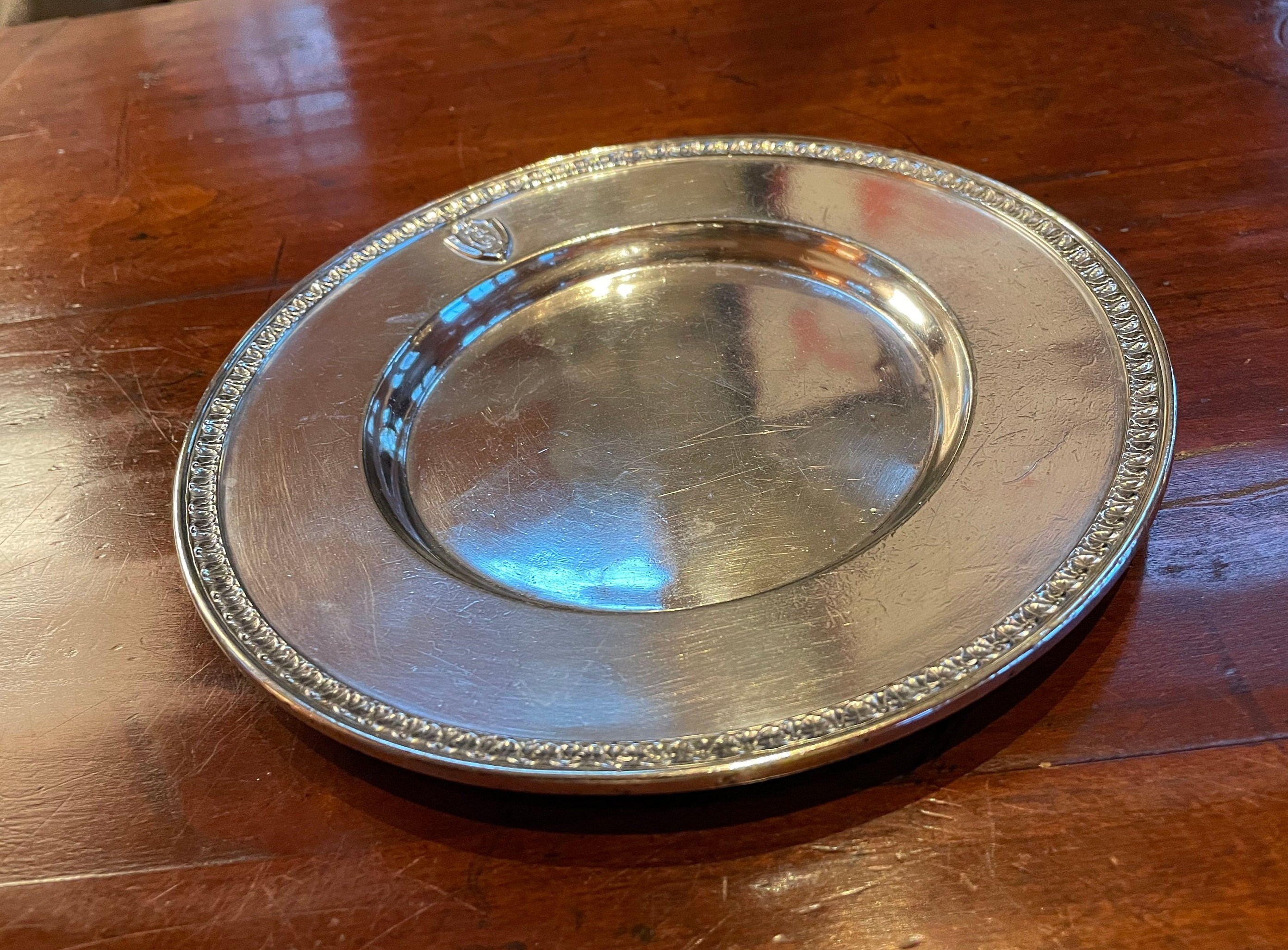 107 year old Tray From the Commodore Hotel New York Date Marked 1917 107 year old Tray From the Commodore Hotel New York Date Marked 1917