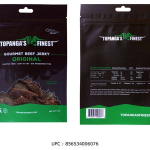 Homemade Gourmet, Gluten Free Beef Jerky, Healthy, with a Pepper Kick image 3