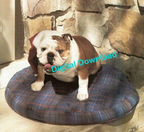 cedar filled dog bed