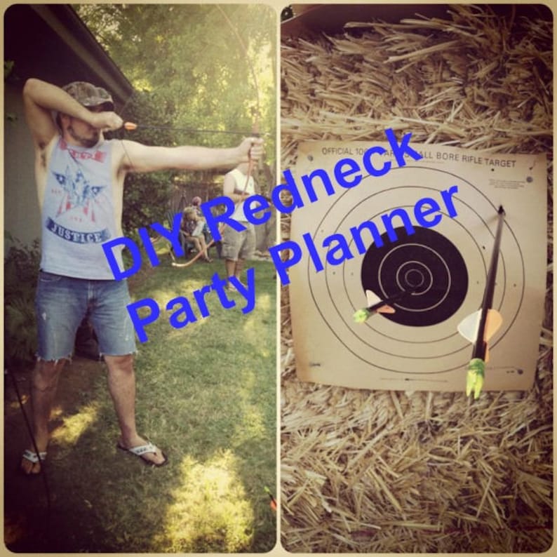 DIY Party Planner 101 Redneck Party How To Host a Redneck Etsy