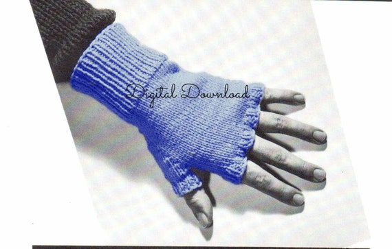 men's open finger gloves