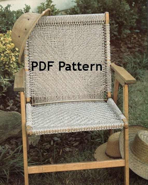 macrame-chair-pattern-vintage-1980-s-herringbone-design-etsy