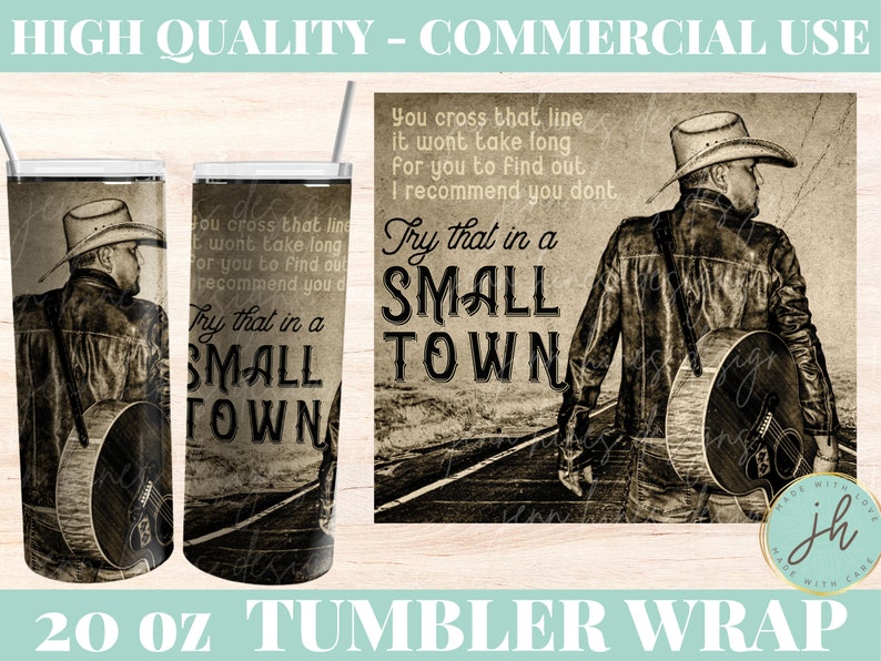 Try That in a Small Town Vintage Bundle Digital PNG Files - Etsy