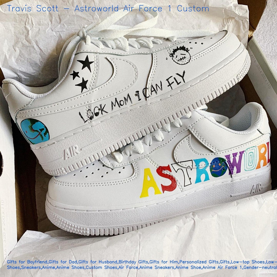 travis scott astroworld air force 1