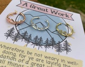 A Great Work Mountain Rings Young Women Theme Work Gifts handouts Theme D C Card Climb Work Missionary yw Birthday Strive to be lds Climb