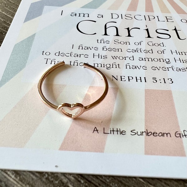 Lds Youth 2024 Theme Ring Etsy