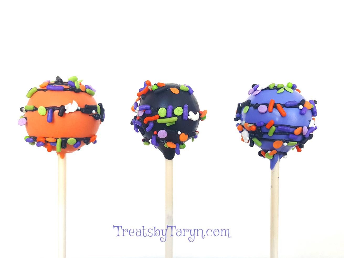 Halloween Cake Pops Pumpkin Cake Pops Halloween Treats Halloween Cake Pops Halloween Party Decor Halloween Goodies Halloween Party
