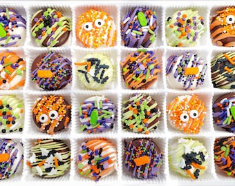 Mini Halloween Chocolate Covered Oreos: 24-Piece Gift Set