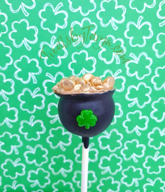 St Patrick's day cake pop set. St Patty's cake pops. Irish cake pops. Leprechaun cake pops. Pot of gold cake pops. St Patrick's day treats