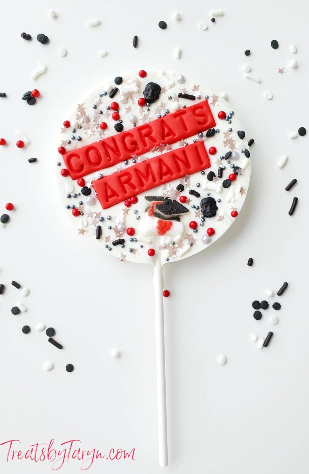 Custom Graduation Lollipops. Graduation Lollipops. Graduat Party Treats