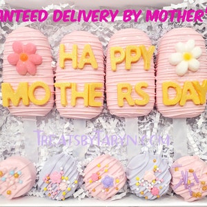 Mother's day cakesicle gift set. Mother's Day treats. MOM treats. Mother's day party. Mother's day chocolate.  Mother's day gifts