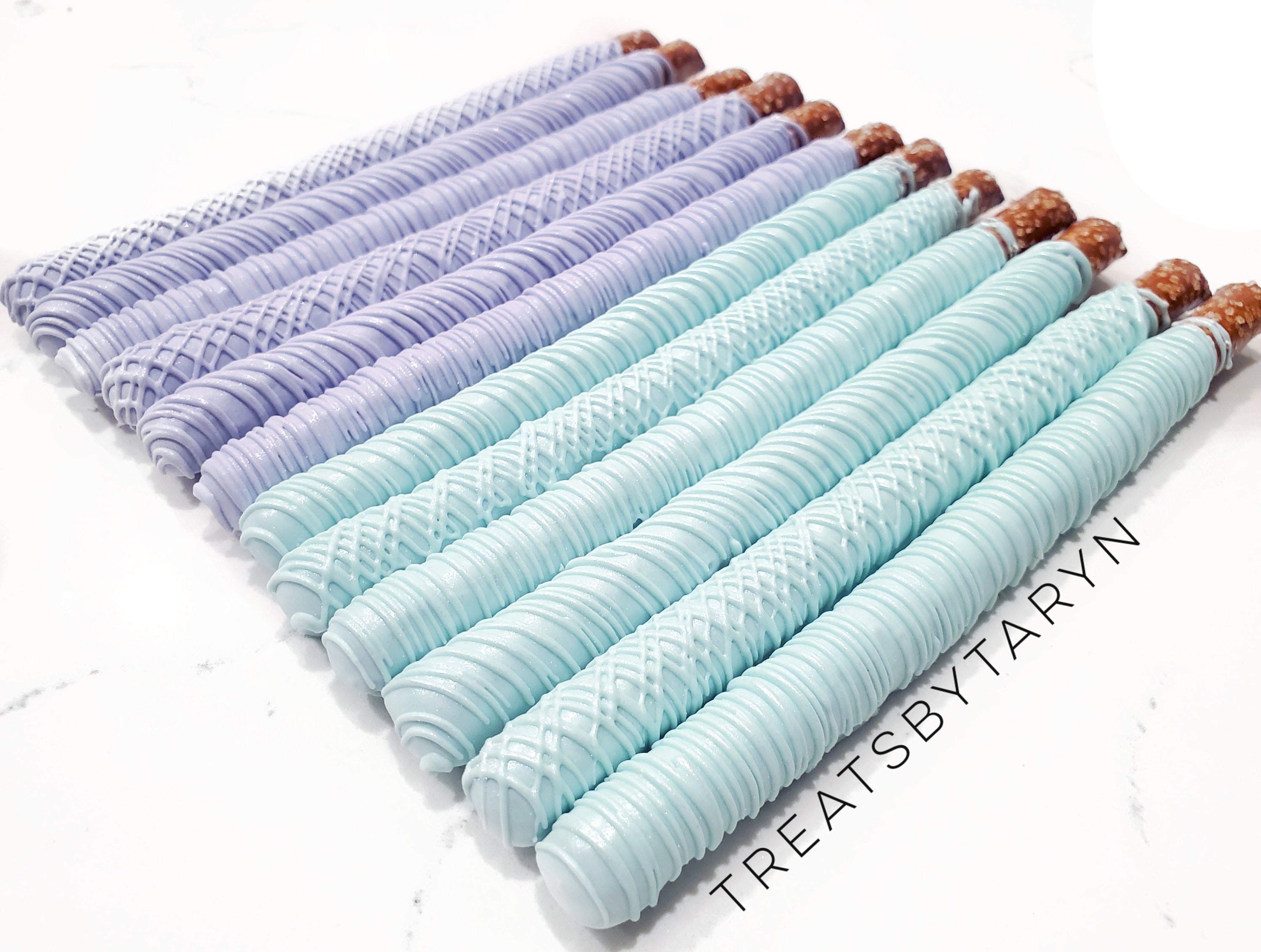 Mermaid Chocolate Covered Pretzels: Under the Sea Party Favors (12) - Etsy