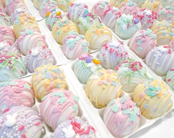 Easter Cake Ball Gift Set: Gourmet Party Treats (12)