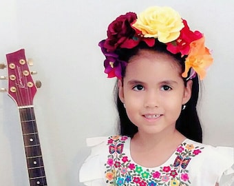FIESTA Flowers Headband/ Coco/Encanto Birthday Party / Fiesta crown