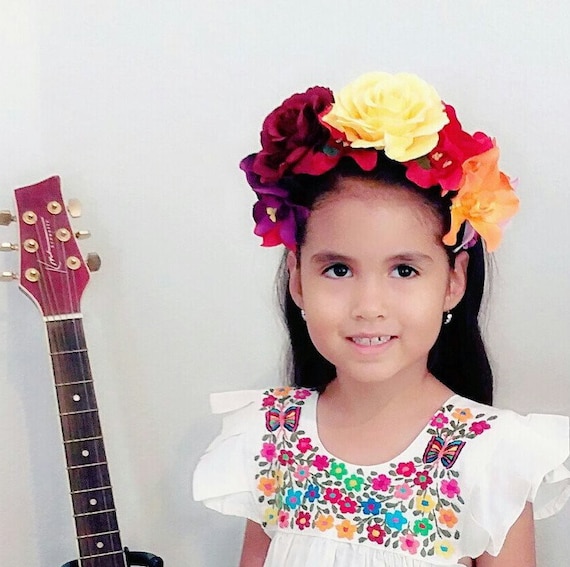 FIESTA Flowers Headband/ Coco/Encanto Birthday Party / Fiesta crown Il_570xn