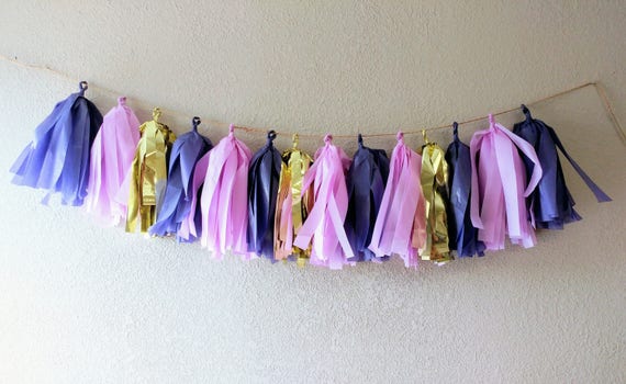 tassel garland backdrop