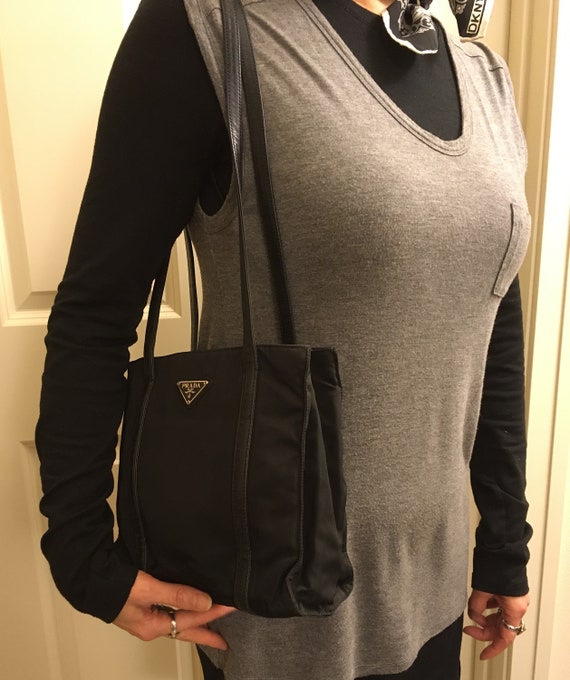 prada nylon tote vintage