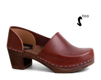 closed back swedish clogs