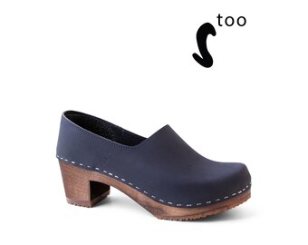 closed back swedish clogs