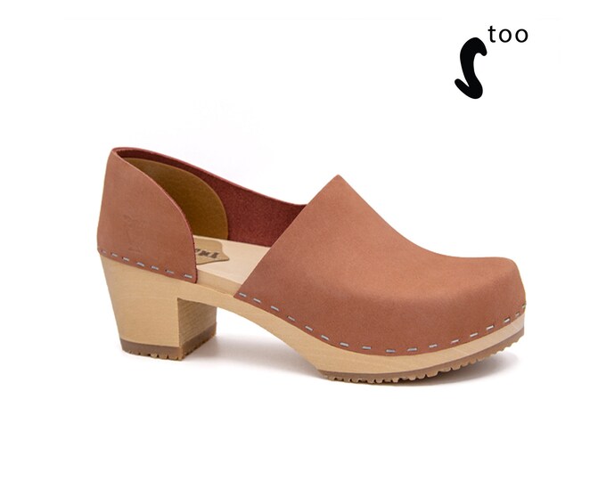 50 OFF Sandgrens TOO / Swedish Wooden Clogs for Women / Sandgrens