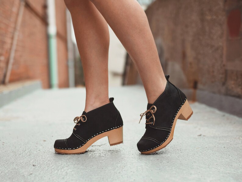 swedish clog boots