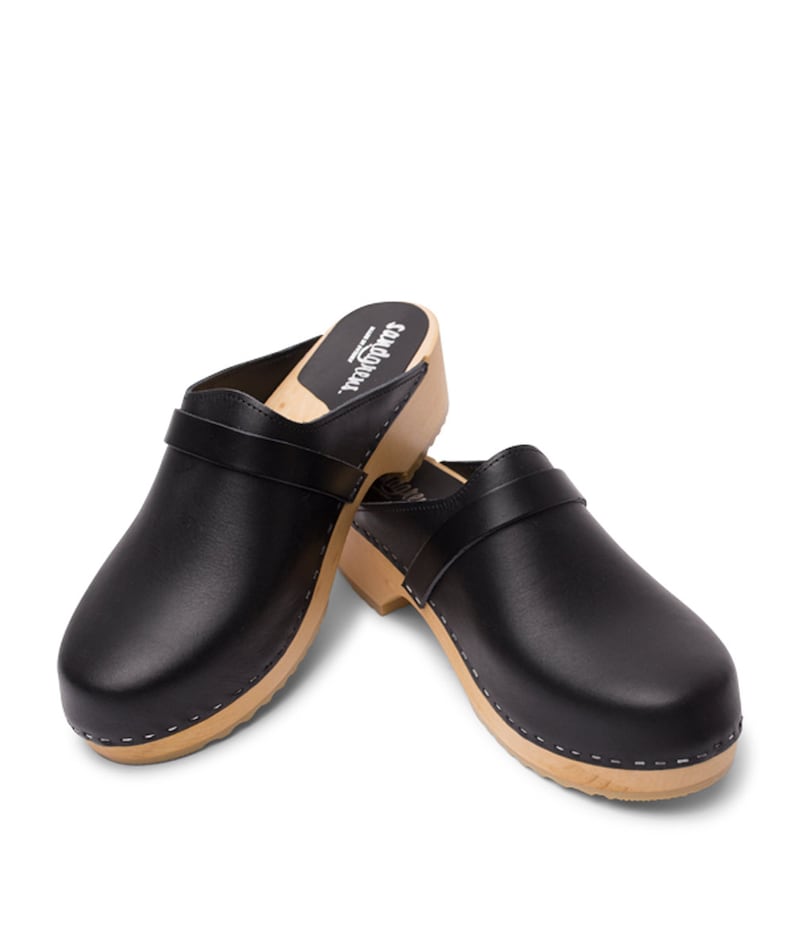 Swedish Wooden Clogs for Men / Sandgrens Clogs / Malmö Mules / Etsy