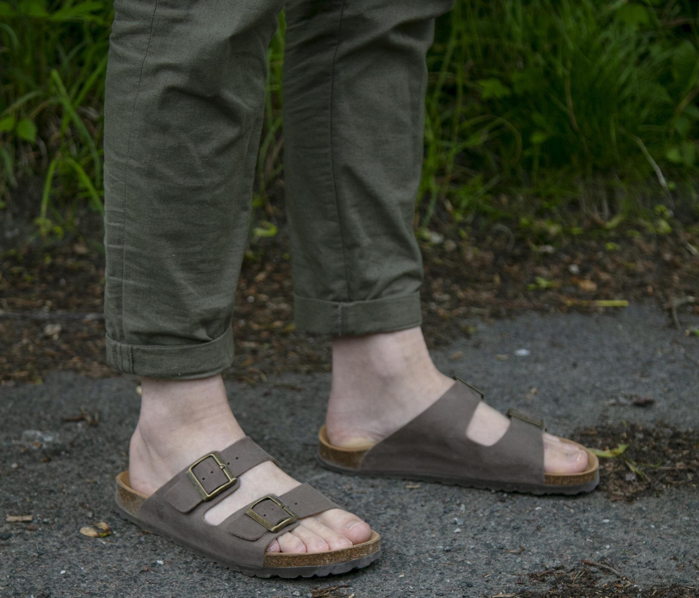 Cork Sandals, Summer Sandals, Mens Slide, Handmade, Original 