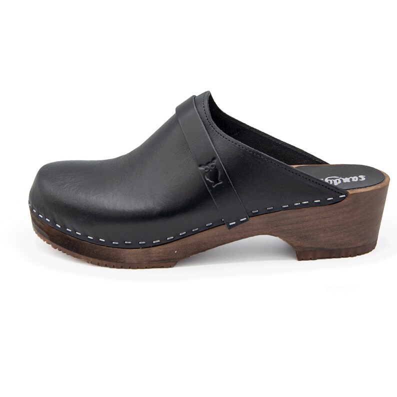 mens suede clogs