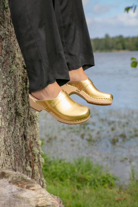 Zweedse houten voor vrouwen / Sandgrens klompen / - Etsy België