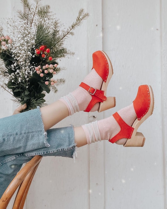 Sandalia Artesanal Zuecos Sandalias Zuecos para mujer | Etsy México