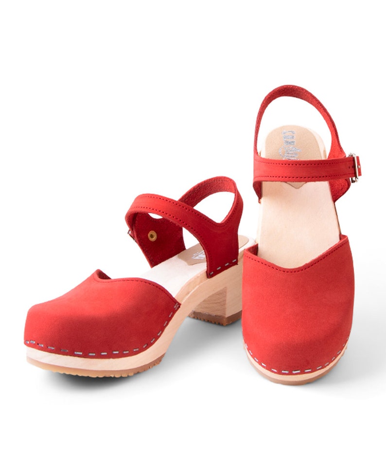 Zweedse houten klompen voor vrouwen / Sandgrens Klompen / Etsy