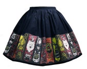Skirt Made From Game Of Thrones Banners Fabric - Fully Lined - Handmade To Order - Simple Elastic Waist Style