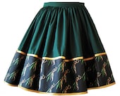 Skirt - Loki Fabric Border - Marvel Avengers Geeky Skirt