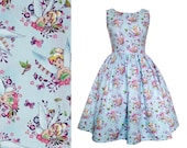 Dress Made From Tinkerbell Cotton Print Fabric - Handmade To Order MEASUREMENTS REQUIRED See full details and 2nd picture