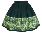Cthulhu Skirt - simple elastic waist skirt - multisize - HP Lovecraft