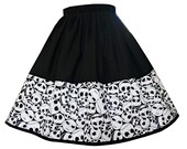 Skirt - Jack Skellington Nightmare Before Christmas Theme Fabric NBC - Handmade To Order - Halloween