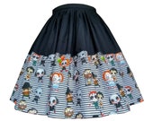 Horror Skirt Cute Movie Characters - Handmade To Order- Kawaii Chucky, Hannibal Lecter, It, Pinhead, Freddy Kruger, Ghostface etc
