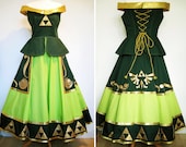 Legend Of Zelda Inspired Cosplay Dress 'Links Daughter' - Custom Made To Order