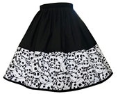 Skirt - Jack Skellington Nightmare Before Christmas Theme Fabric NBC - Handmade To Order - Halloween