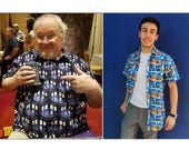 Gents Custom Shirt - Geeky Hawaiian or Standard Proper Collared Button Up Mens Shirt Please message me for details