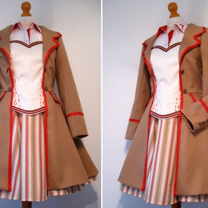 Femme 5th Doctor Who Cosplay Based On The Fifth Dr Peter Davison - Hand Made To Order- Please message me for details. Made to measure.