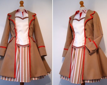 Femme 5th Doctor Who Cosplay Based On The Fifth Dr Peter Davison - Hand Made To Order- Please message me for details. Made to measure.