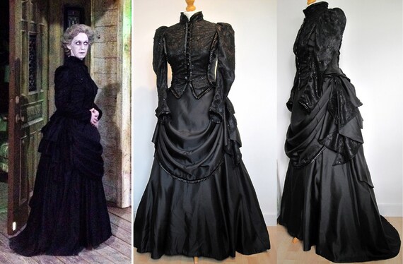 PRIVATE LISTING For customer ref IamTheThorn ONLY - Installment Payment for Victorian Funeral Dress  Gothic Mourning Gown