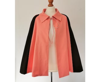 The Prisoner Cape Number Fourteen Costume Cosplay Cloak Hand Made To Order - Other Variations Possible Multicolour Unisex