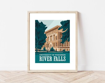 University of Wisconsin River Falls National Park Art Print