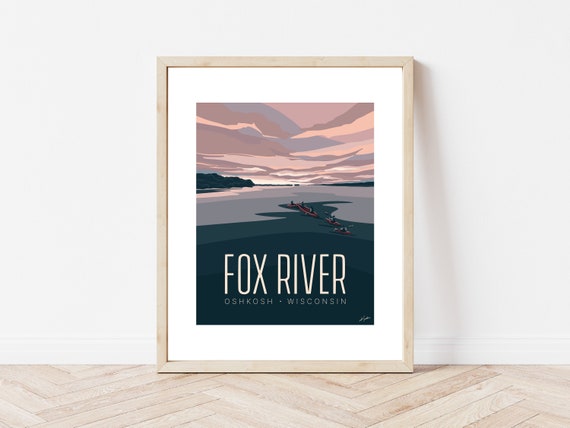 Eagle River Wisconsin Framed Horizontal Poster Eagle River Wisconsin Framed Horizontal Poster